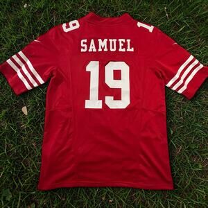 Deebo Samuel #19 San Francisco 49ers Nike Vapor F.U.S.E. Elite Jersey SB LVIII
